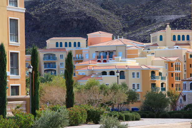 view of lake las vegas condos